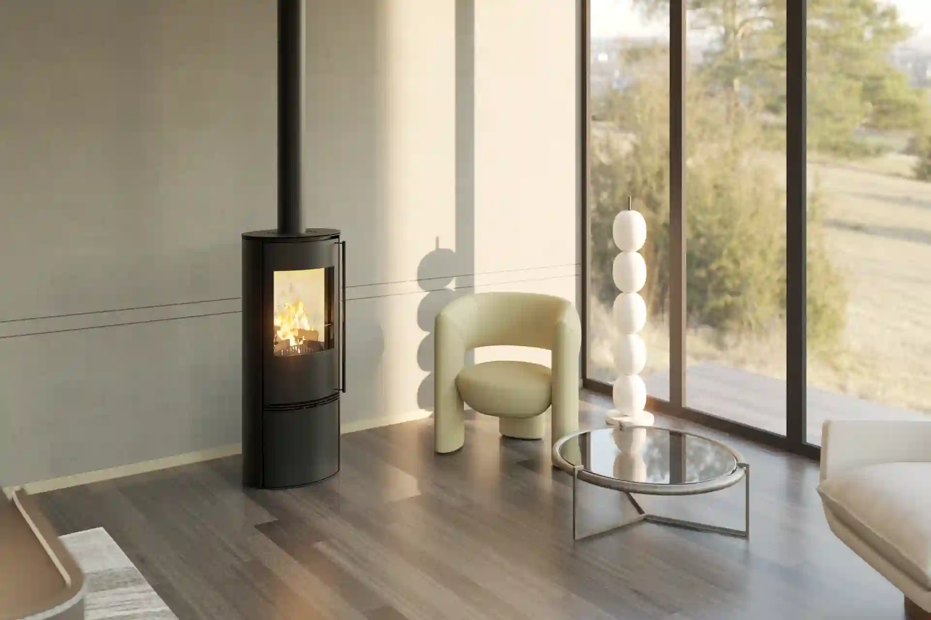 BANE, Zalety pieca wolnostojącego