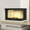 ALAQS68x53.R-D, Wkład kominkowy wodny ALBERO AQUASYSTEM 90×41.RG-D