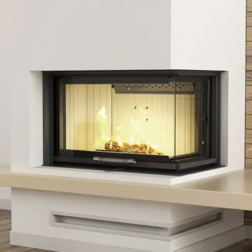 ALAQS68x53.R-D, Wkład kominkowy wodny ALBERO AQUASYSTEM 90×41.RG-D