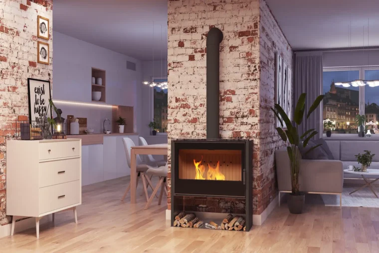 Kominek wolnostojący LUPO L