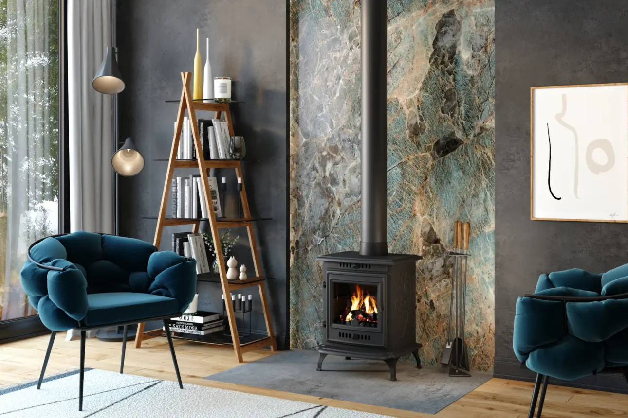 Piec żeliwny KAWMET P10 (6,8 kW) ECO