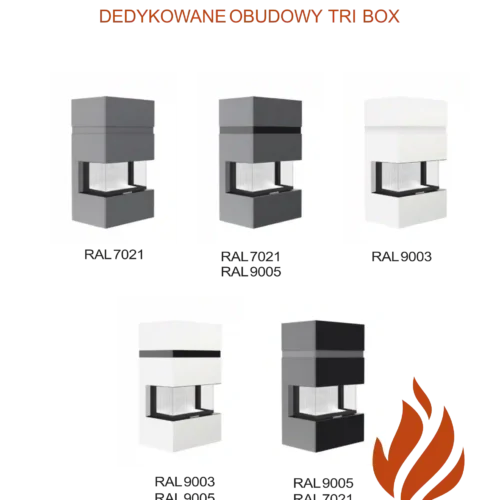 OBUDOWA TRINITY BOX 80x35x53.G, OBUDOWA TRINITY BOX 54x80x53.G 