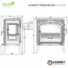 Piec żeliwny EOS S13 ECO