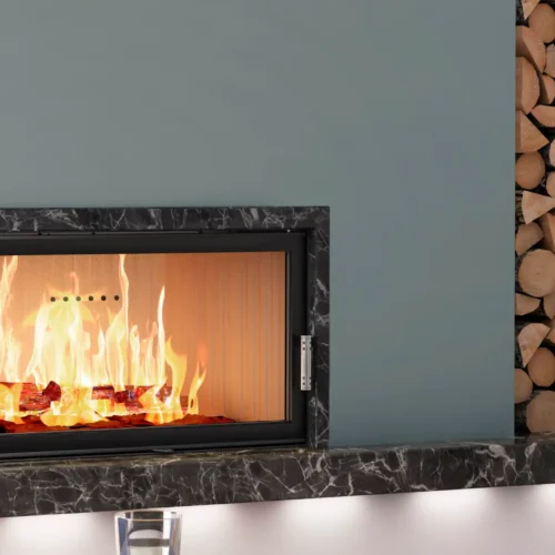 Wkład kominkowy Heatro 55L/55P, Wkład kominkowy Heatro 55LH/55PH to zaawansowany technologicznie kominek stalowy, który łączy nowoczesny design z funkcjonalnością.