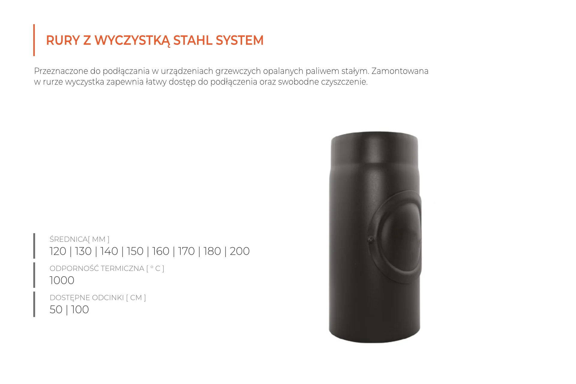 Rury z wyczystką