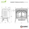 Piec żeliwny SPARTA S10 ECO